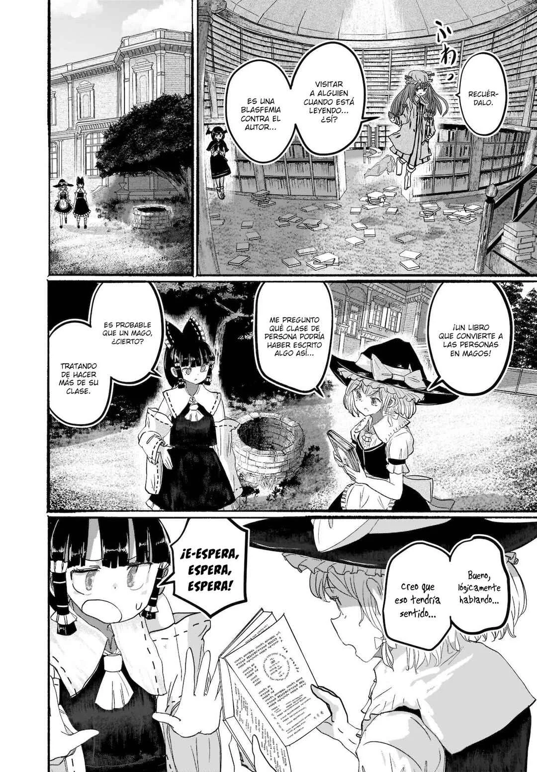 Touhou - The Magician Who Loved a Fake (Doujinshi) Capítulo 2: Así habló la bruja de la bruma primaveral - Page 6