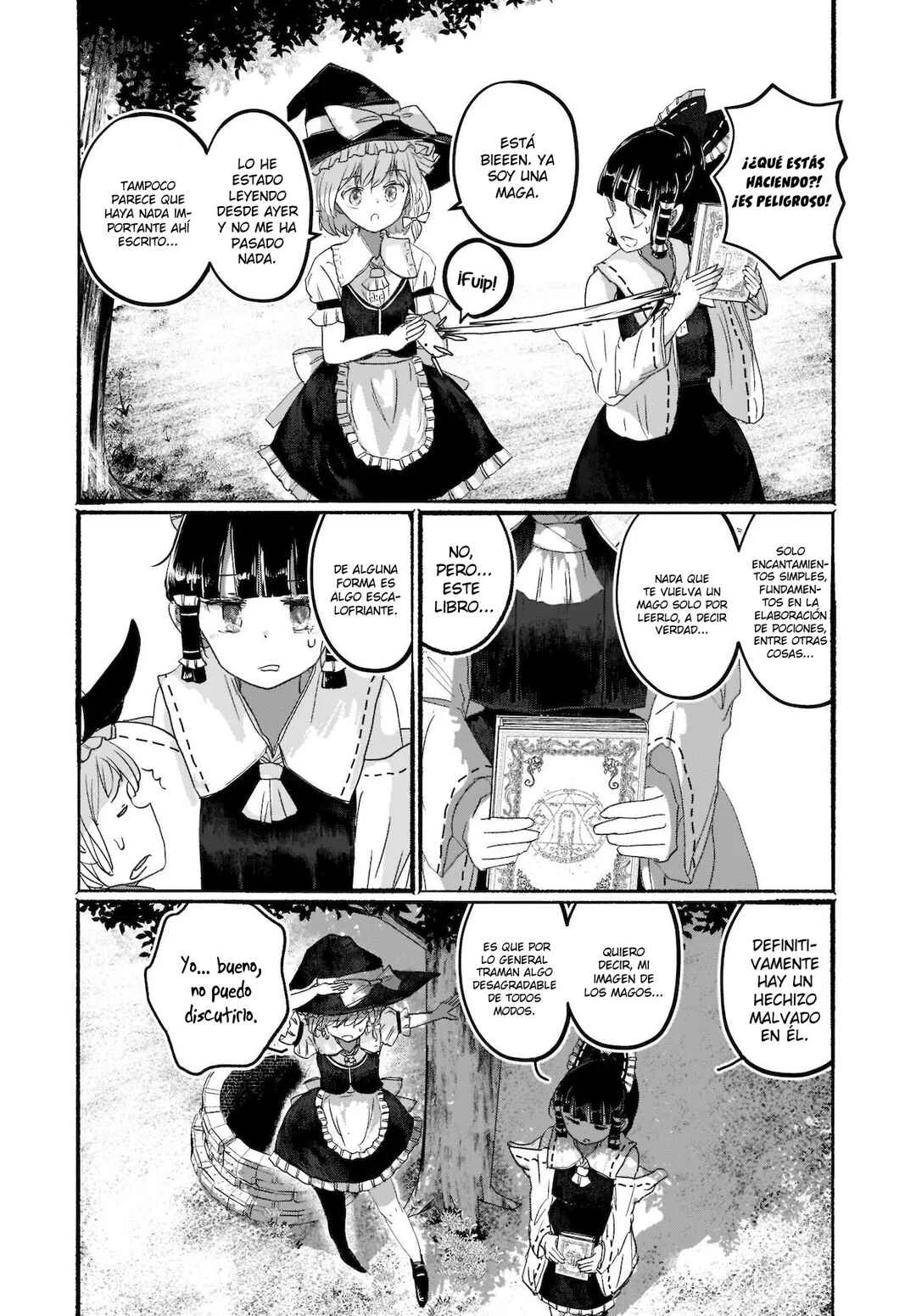 Touhou - The Magician Who Loved a Fake (Doujinshi) Capítulo 2: Así habló la bruja de la bruma primaveral - Page 7