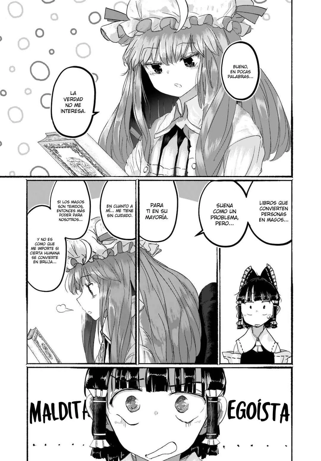 Touhou - The Magician Who Loved a Fake (Doujinshi) Capítulo 2: Así habló la bruja de la bruma primaveral - Page 17