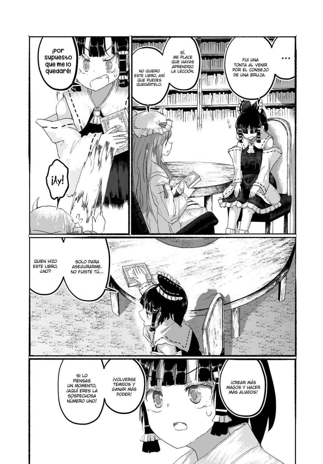 Touhou - The Magician Who Loved a Fake (Doujinshi) Capítulo 2: Así habló la bruja de la bruma primaveral - Page 18