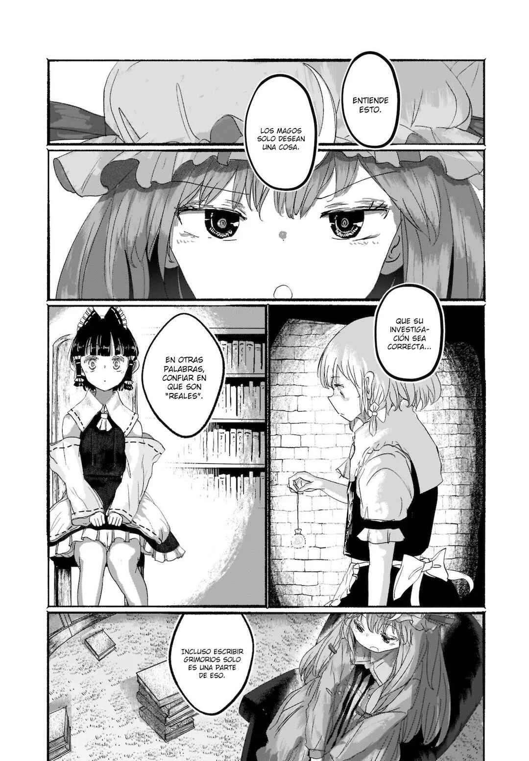Touhou - The Magician Who Loved a Fake (Doujinshi) Capítulo 2: Así habló la bruja de la bruma primaveral - Page 20