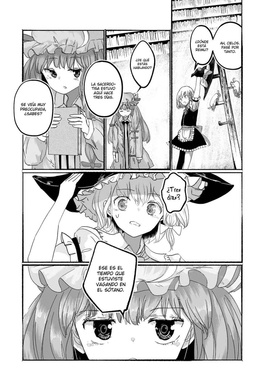Touhou - The Magician Who Loved a Fake (Doujinshi) Capítulo 2: Así habló la bruja de la bruma primaveral - Page 31