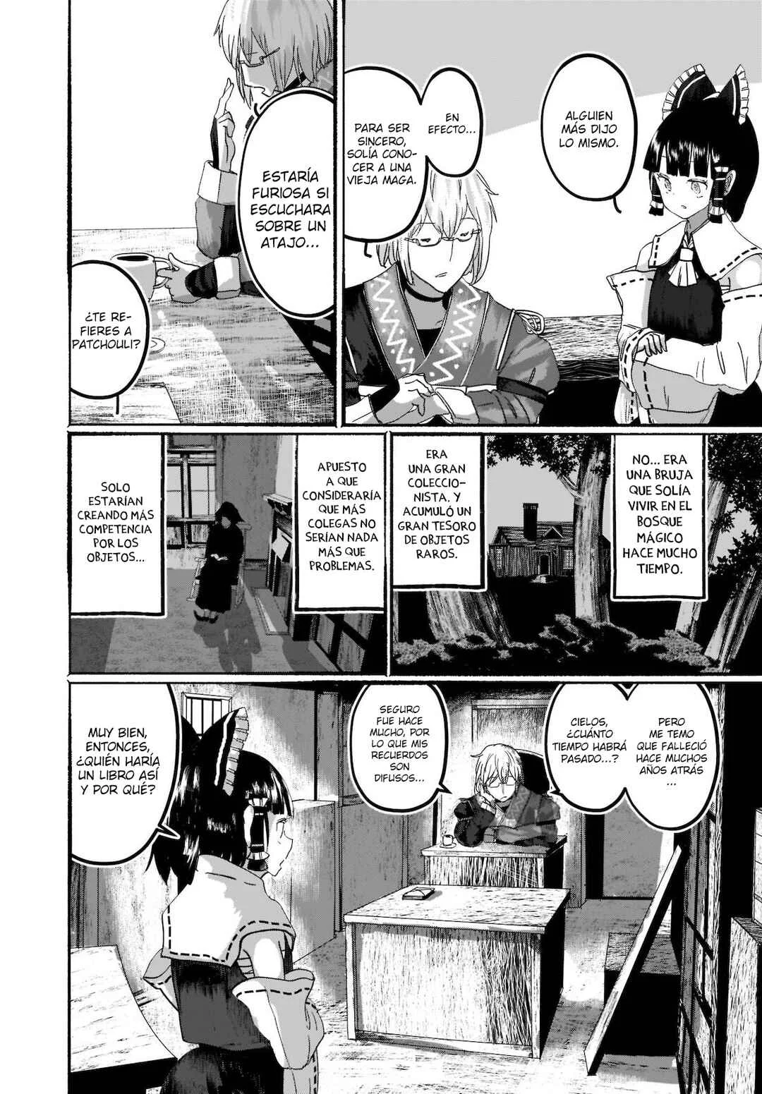 Touhou - The Magician Who Loved a Fake (Doujinshi) Capítulo 3: Una marca - Page 8