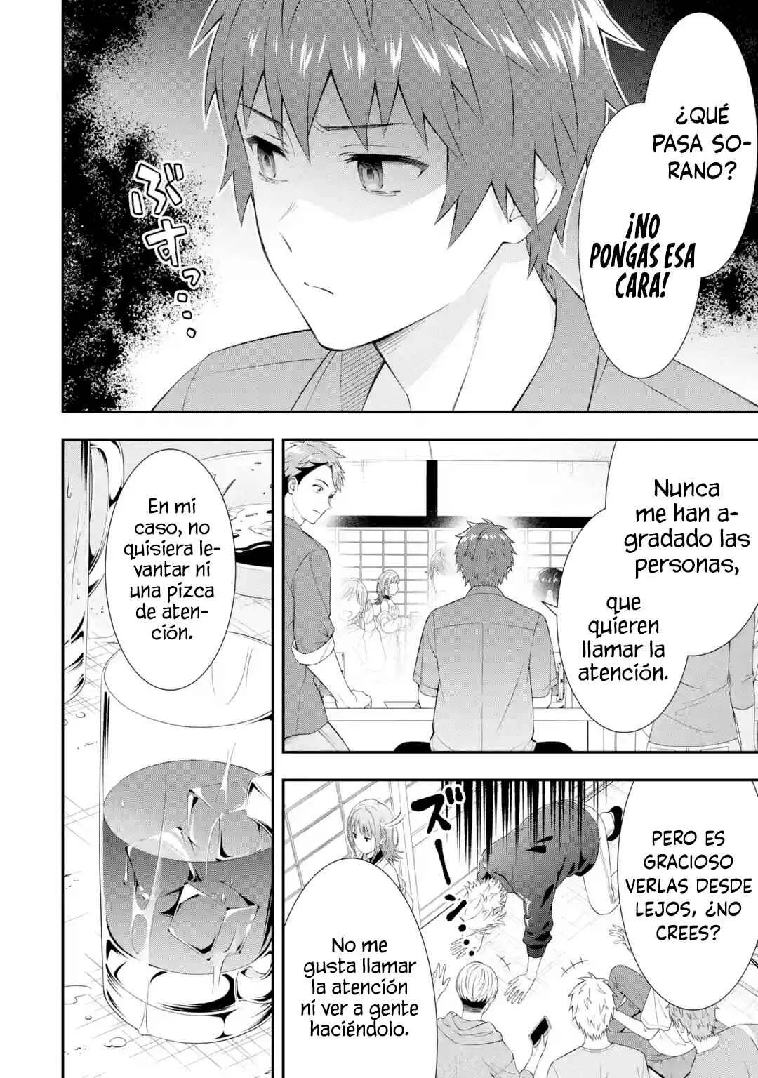 Toumei na Yoru ni Kakeru Kimi to, Me ni Mienai Koi wo Shita. Capítulo 1 - Page 3
