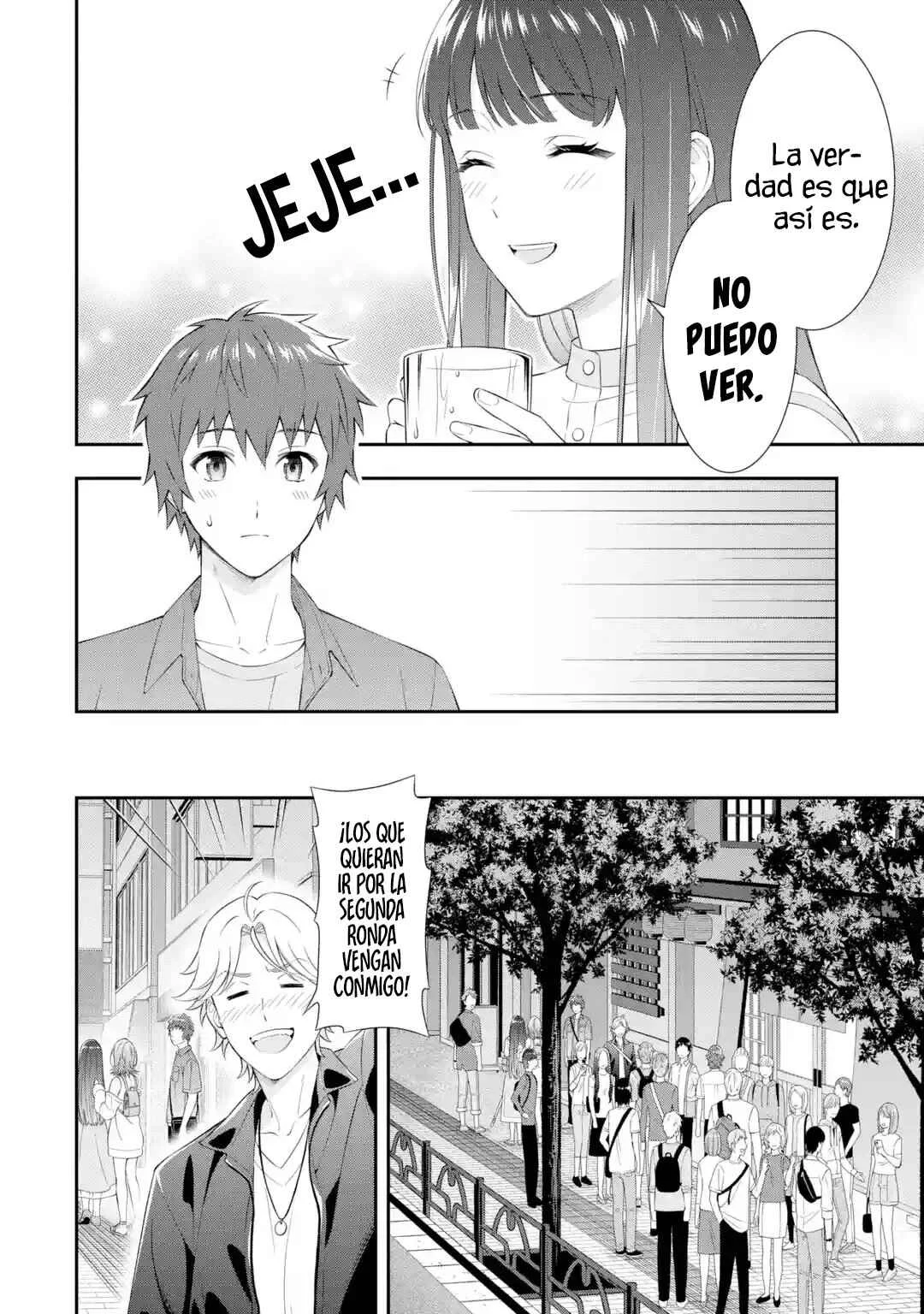 Toumei na Yoru ni Kakeru Kimi to, Me ni Mienai Koi wo Shita. Capítulo 1 - Page 6
