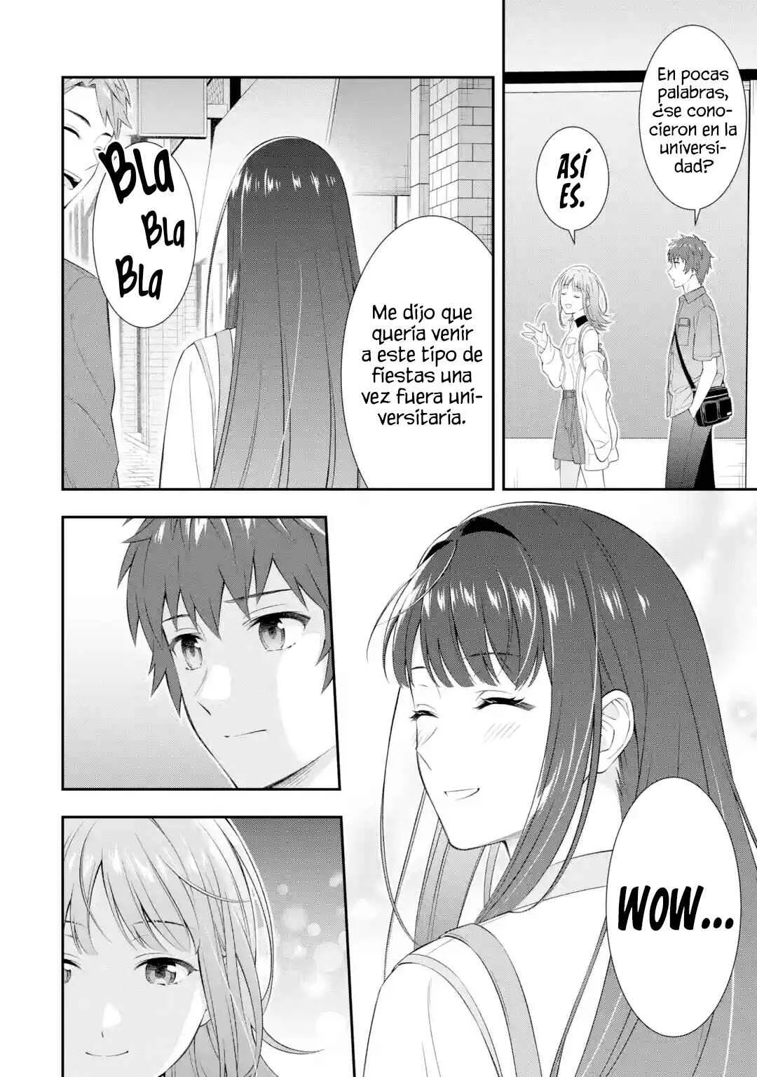 Toumei na Yoru ni Kakeru Kimi to, Me ni Mienai Koi wo Shita. Capítulo 1 - Page 10