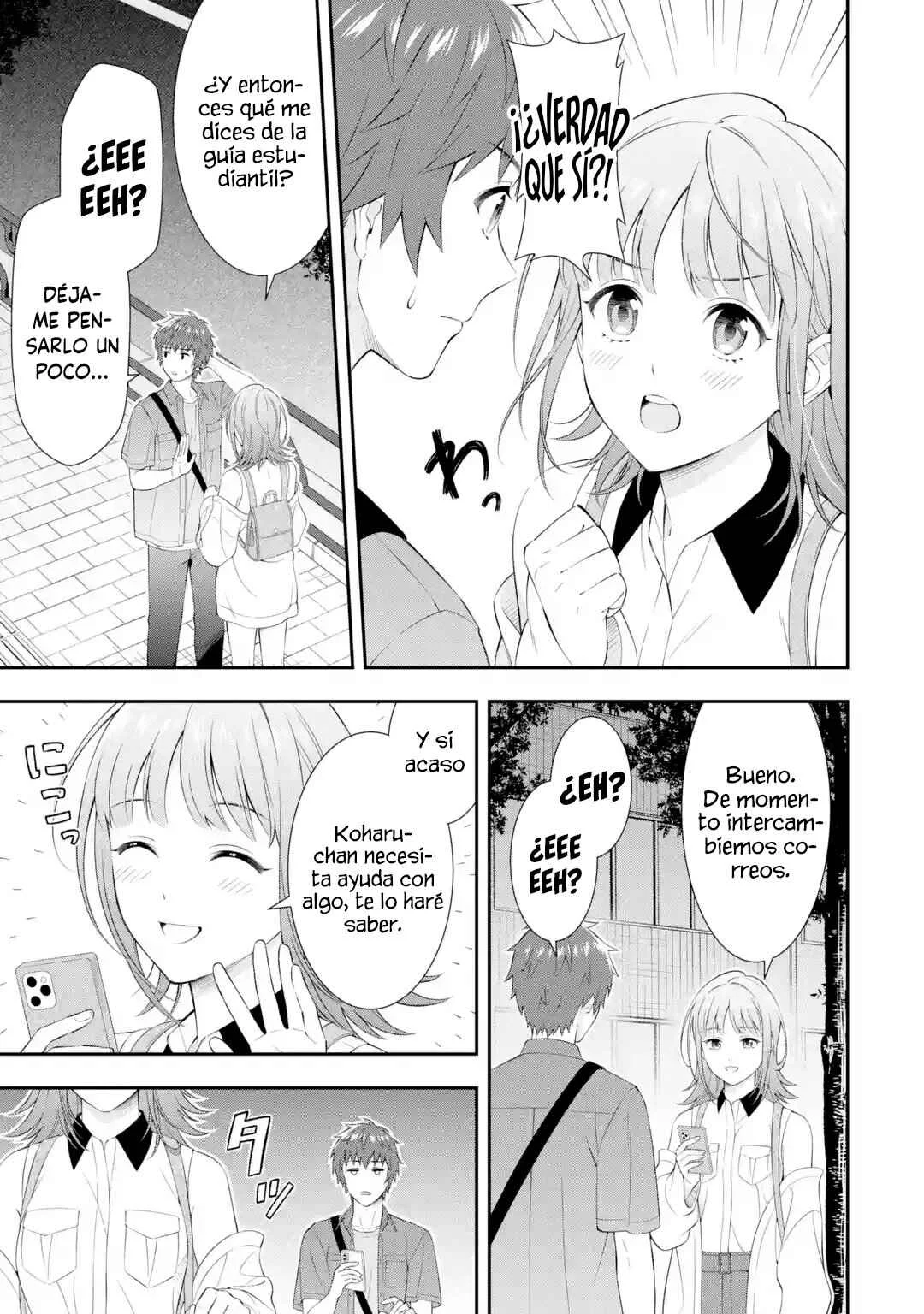 Toumei na Yoru ni Kakeru Kimi to, Me ni Mienai Koi wo Shita. Capítulo 1 - Page 14