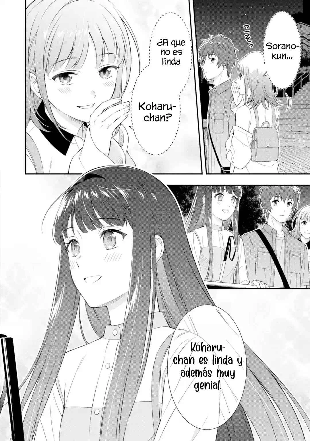 Toumei na Yoru ni Kakeru Kimi to, Me ni Mienai Koi wo Shita. Capítulo 1 - Page 23