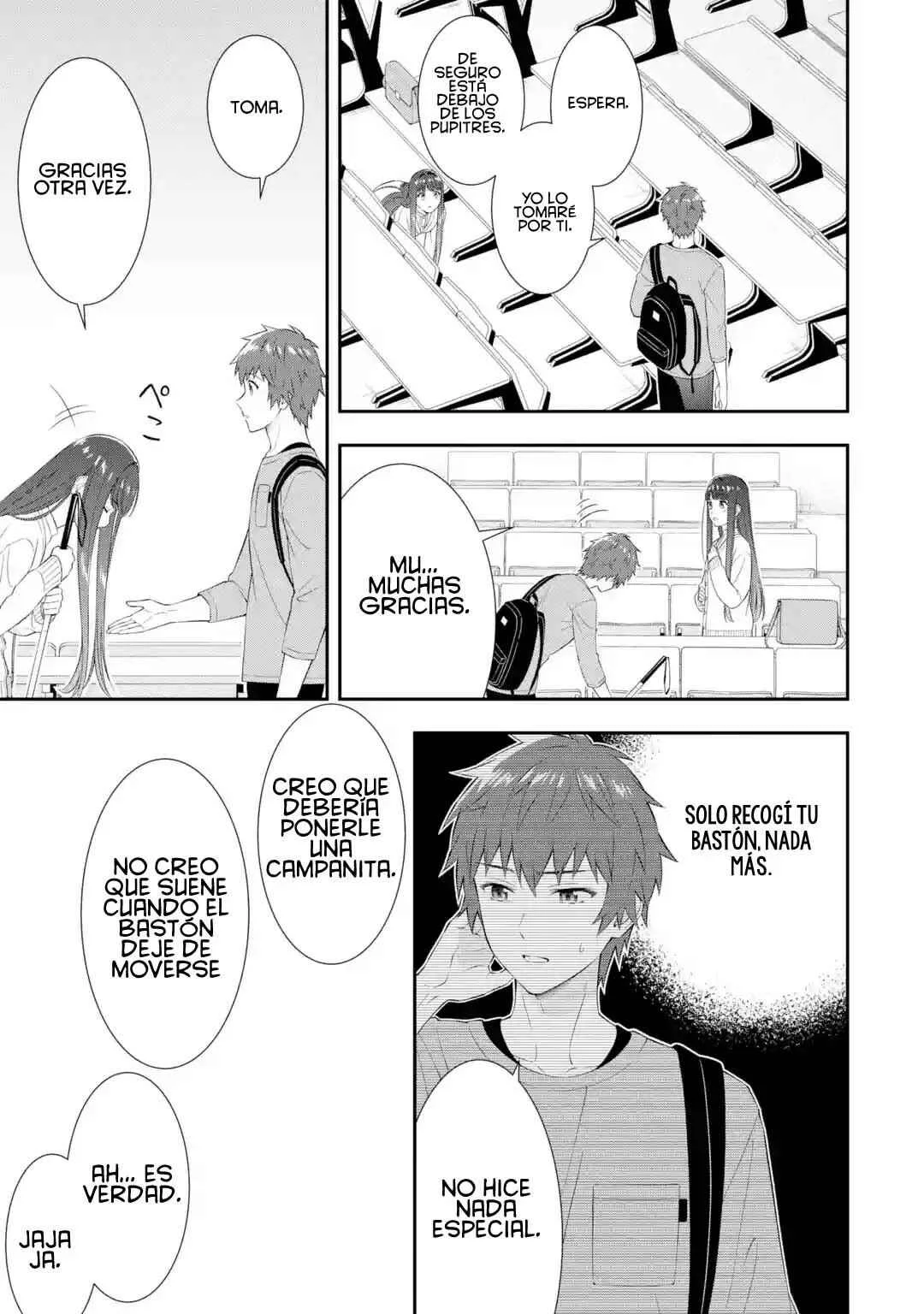 Toumei na Yoru ni Kakeru Kimi to, Me ni Mienai Koi wo Shita. Capítulo 1 - Page 35