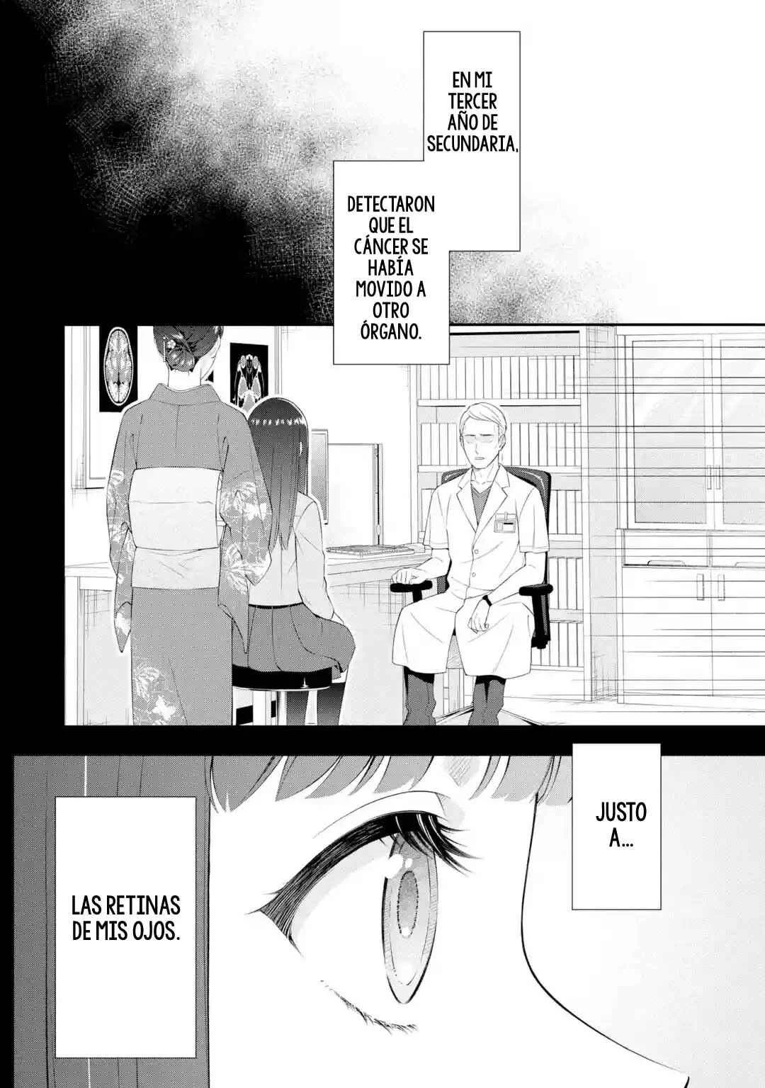 Toumei na Yoru ni Kakeru Kimi to, Me ni Mienai Koi wo Shita. Capítulo 1 - Page 39