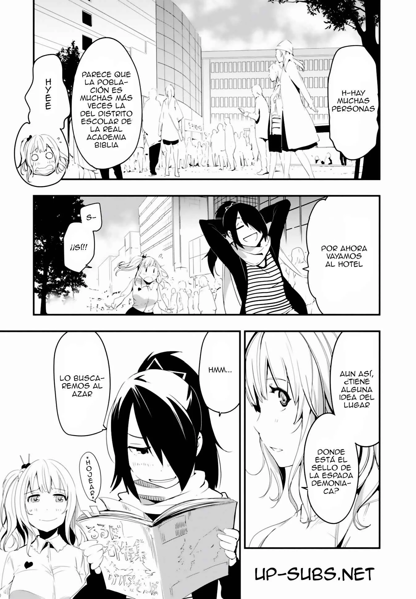 Trinity Seven: Levi Ninden Capítulo 1: Parte 1: La Chica de la Magia Sigilosa - Page 12