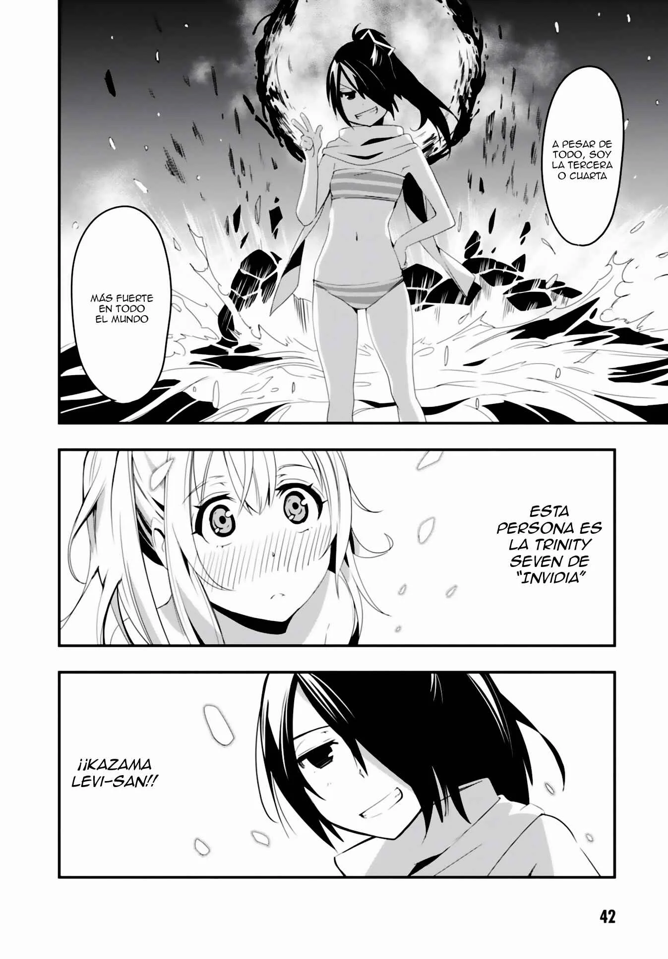Trinity Seven: Levi Ninden Capítulo 1: Parte 1: La Chica de la Magia Sigilosa - Page 38