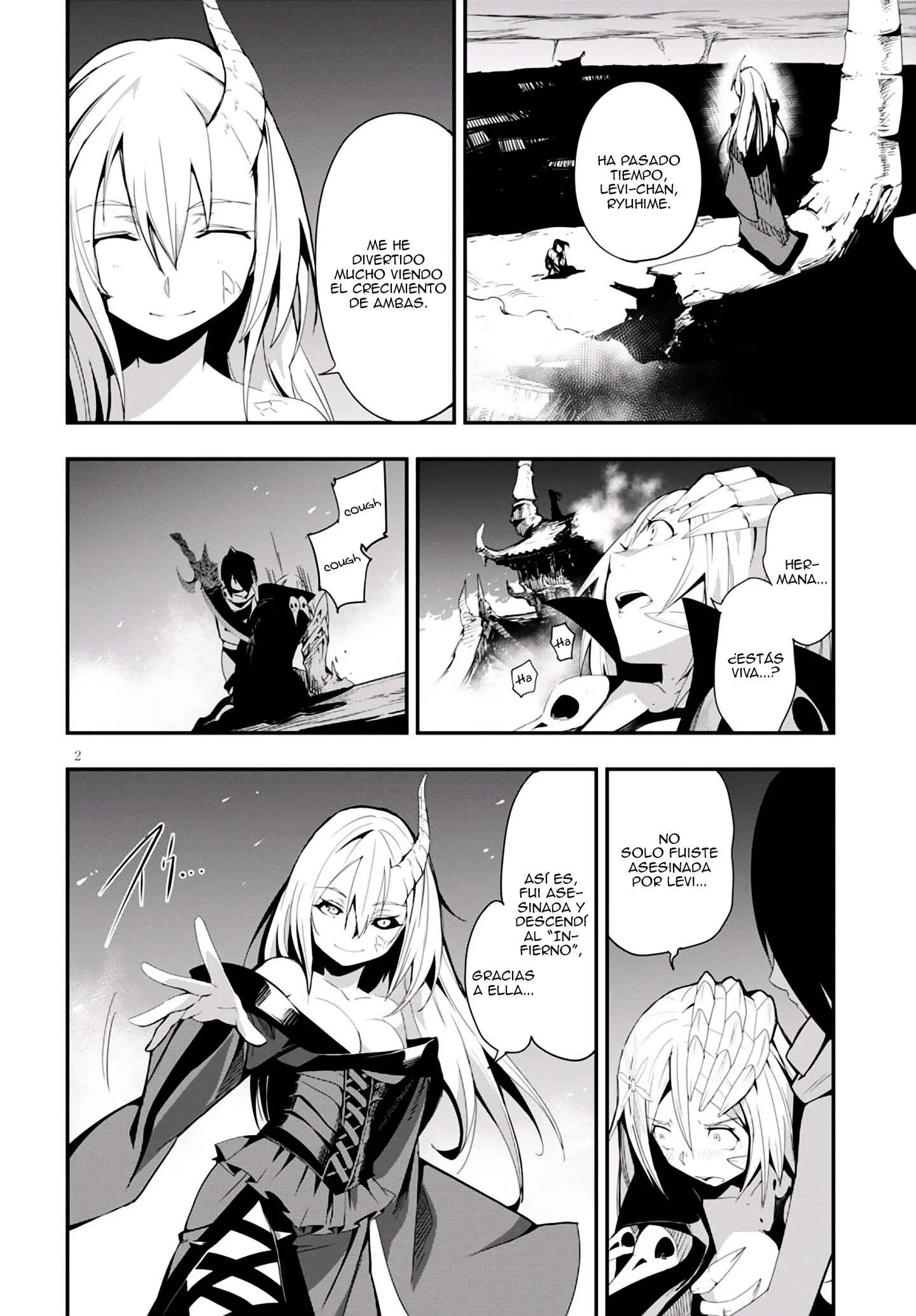 Trinity Seven: Levi Ninden Capítulo 10: Parte 10: Las Hermanas Dragón - Page 2