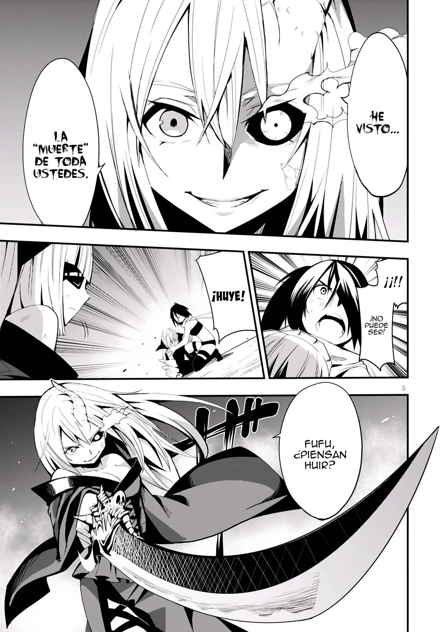 Trinity Seven: Levi Ninden Capítulo 10: Parte 10: Las Hermanas Dragón - Page 5