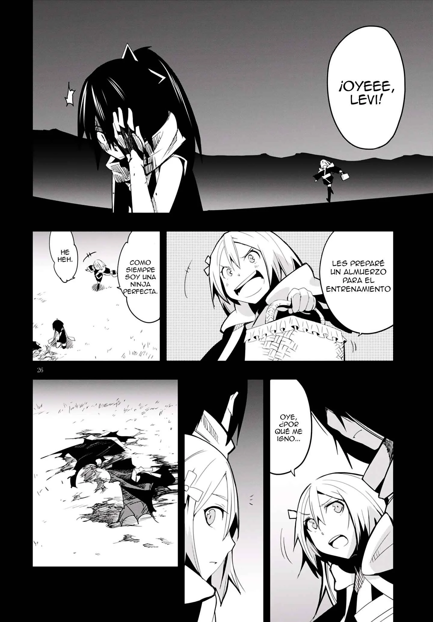 Trinity Seven: Levi Ninden Capítulo 10: Parte 10: Las Hermanas Dragón - Page 26