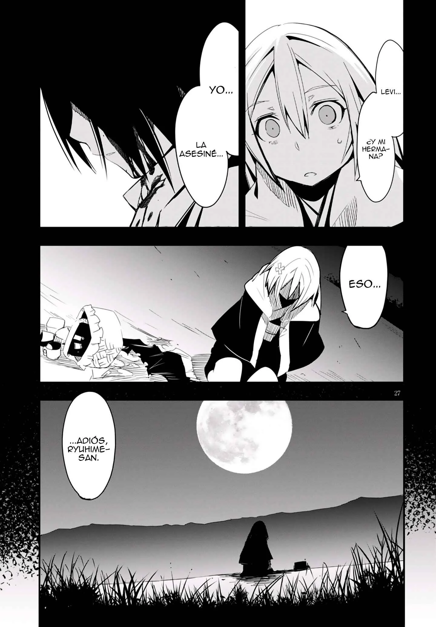 Trinity Seven: Levi Ninden Capítulo 10: Parte 10: Las Hermanas Dragón - Page 27