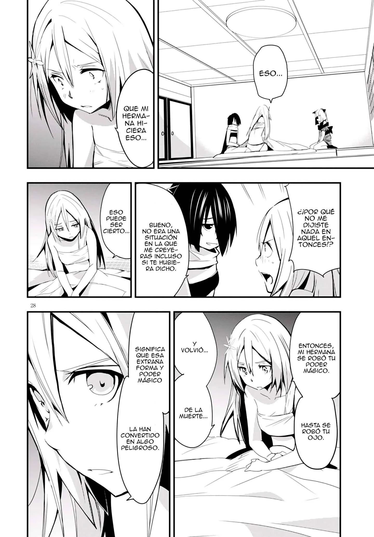Trinity Seven: Levi Ninden Capítulo 10: Parte 10: Las Hermanas Dragón - Page 28
