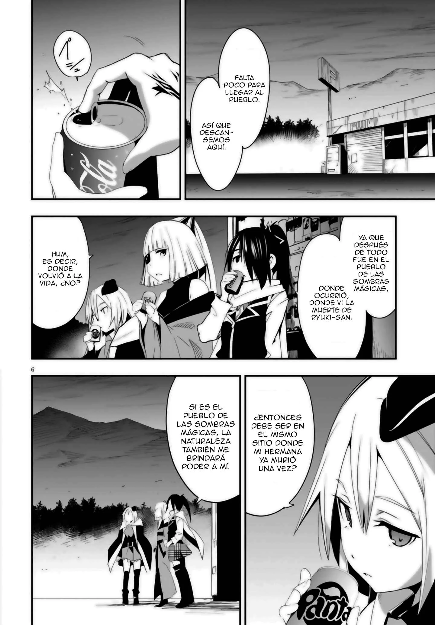Trinity Seven: Levi Ninden Capítulo 11: Parte 11: La Chica que es Jefa de las Sombras Mágicas - Page 6