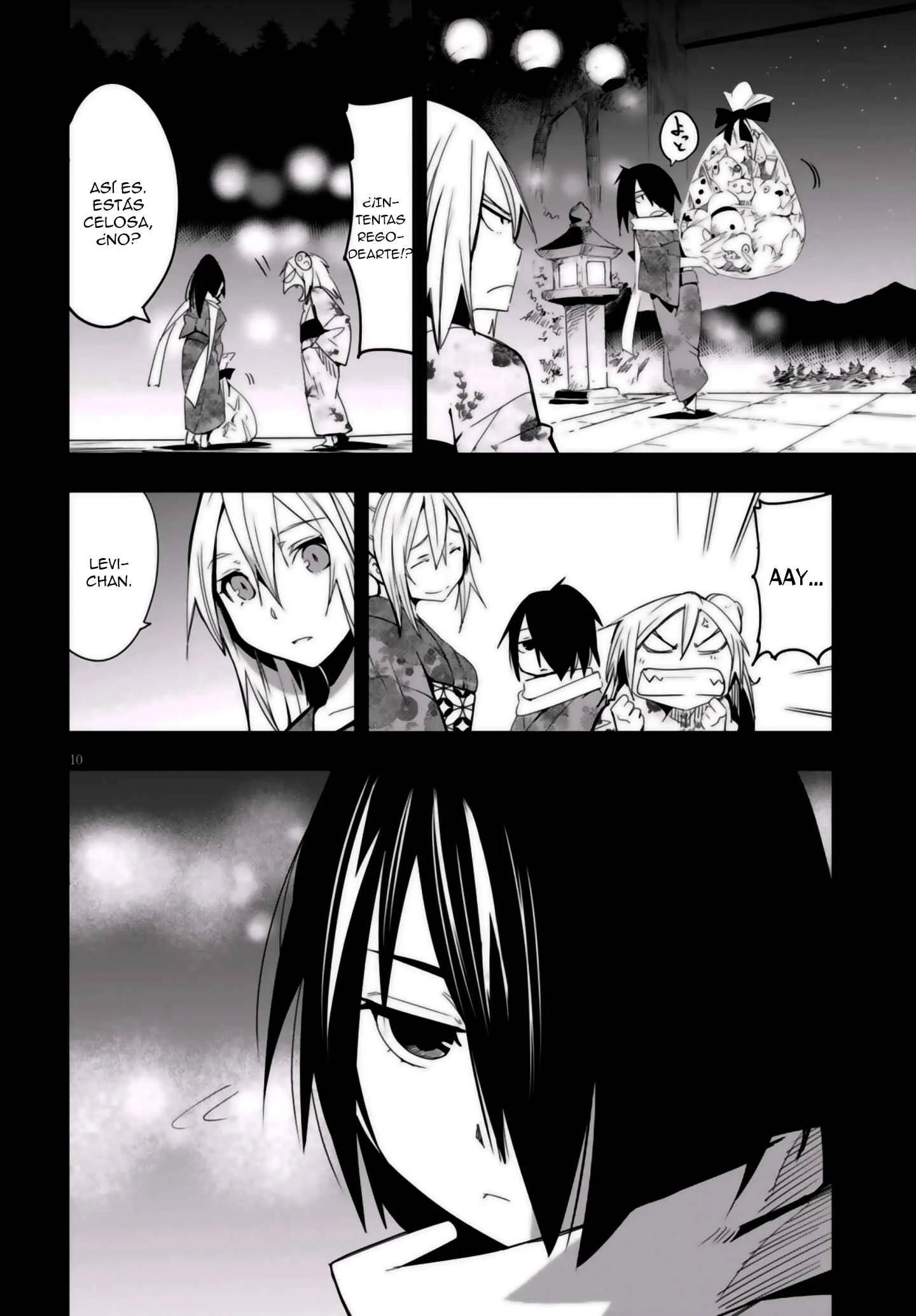 Trinity Seven: Levi Ninden Capítulo 11: Parte 11: La Chica que es Jefa de las Sombras Mágicas - Page 10