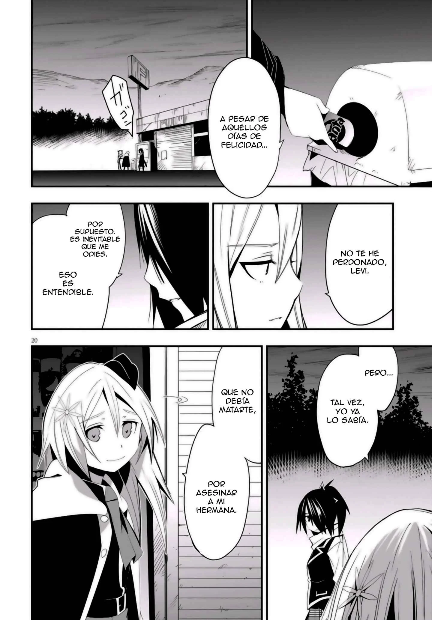 Trinity Seven: Levi Ninden Capítulo 11: Parte 11: La Chica que es Jefa de las Sombras Mágicas - Page 20