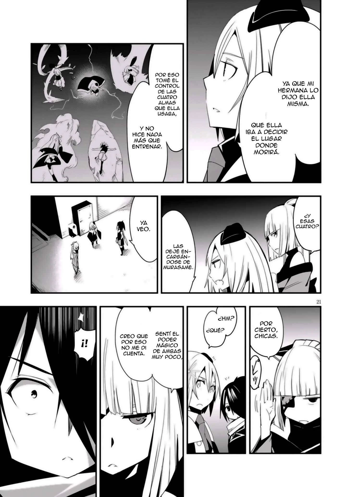 Trinity Seven: Levi Ninden Capítulo 11: Parte 11: La Chica que es Jefa de las Sombras Mágicas - Page 21