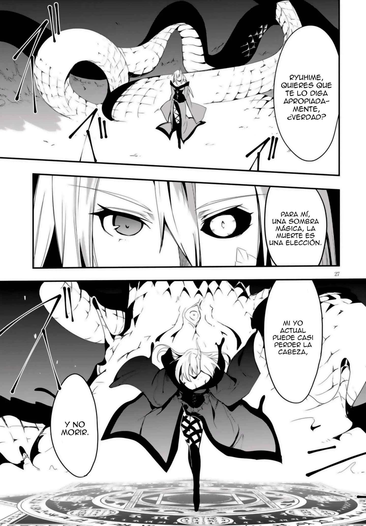 Trinity Seven: Levi Ninden Capítulo 11: Parte 11: La Chica que es Jefa de las Sombras Mágicas - Page 27