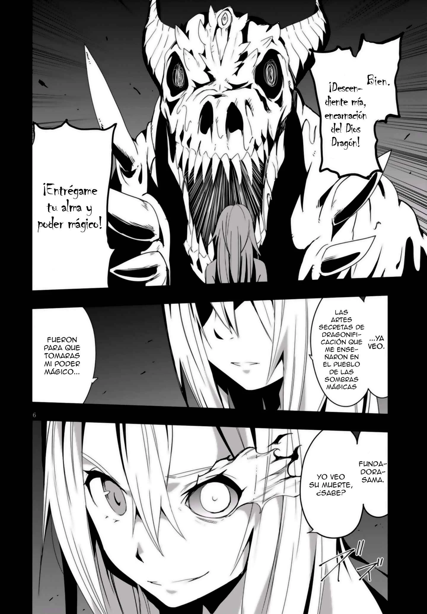 Trinity Seven: Levi Ninden Capítulo 12: Parte 12: Las Hermanas del Dios Dragón - Page 6