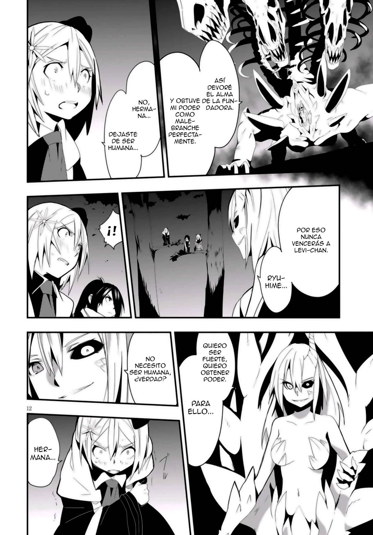 Trinity Seven: Levi Ninden Capítulo 12: Parte 12: Las Hermanas del Dios Dragón - Page 12