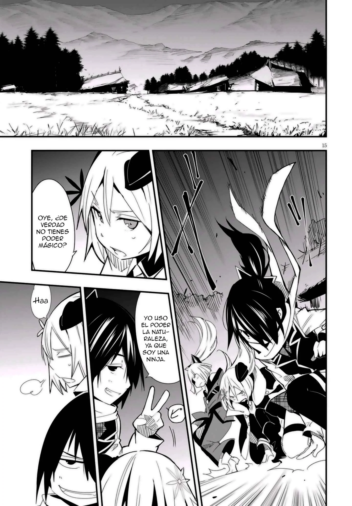 Trinity Seven: Levi Ninden Capítulo 12: Parte 12: Las Hermanas del Dios Dragón - Page 15