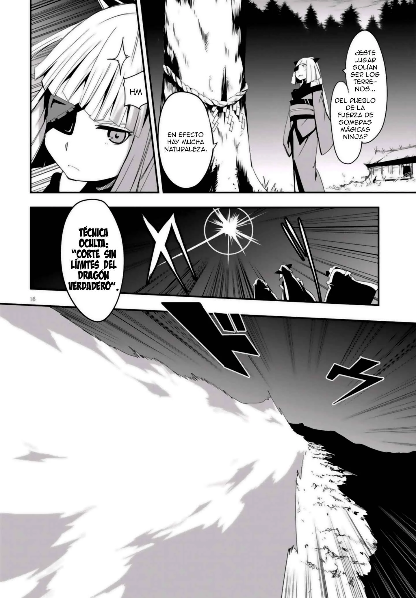 Trinity Seven: Levi Ninden Capítulo 12: Parte 12: Las Hermanas del Dios Dragón - Page 16