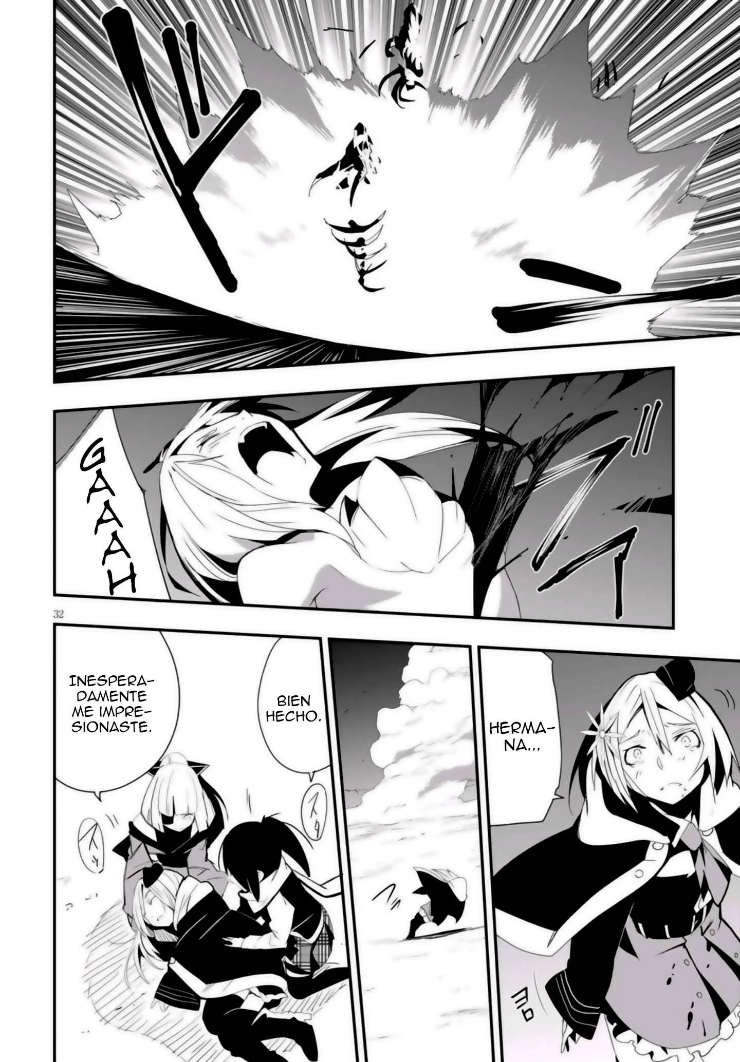 Trinity Seven: Levi Ninden Capítulo 12: Parte 12: Las Hermanas del Dios Dragón - Page 32