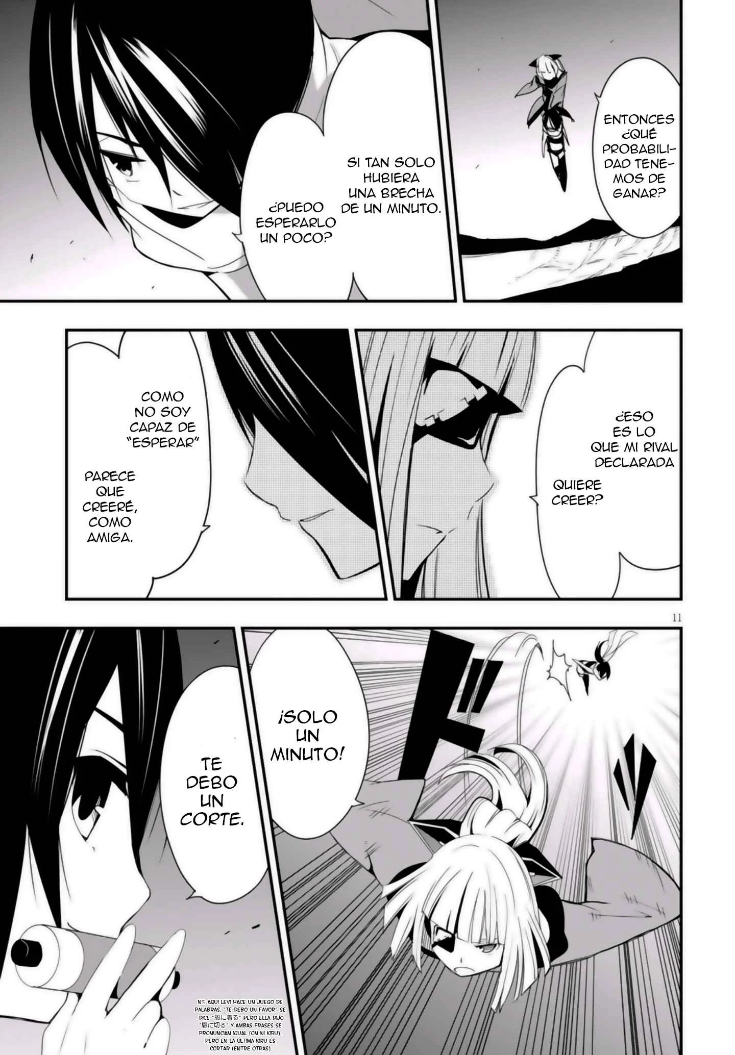 Trinity Seven: Levi Ninden Capítulo 13: Parte 13: La Conclusión de las Chicas Destinadas - Page 11