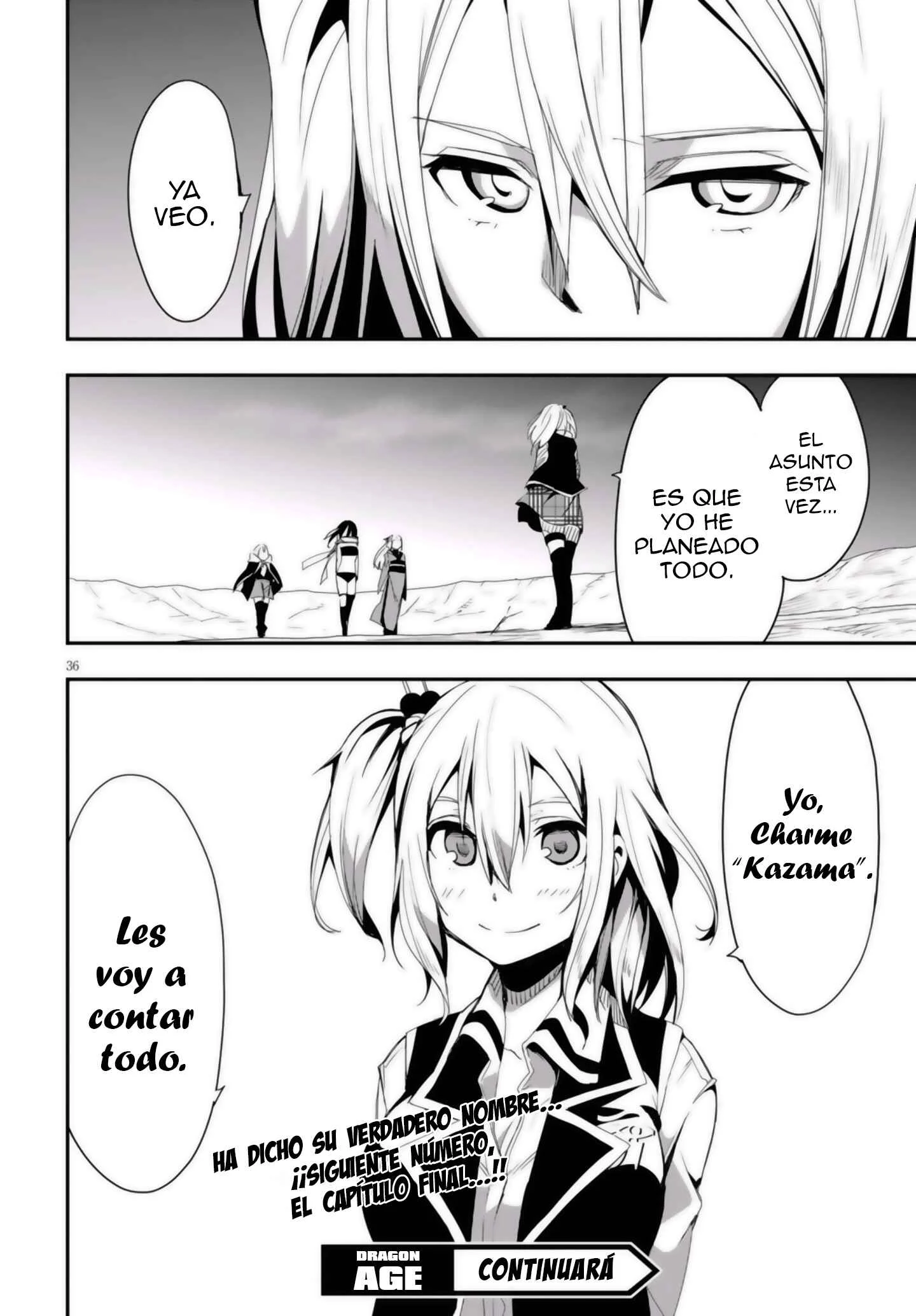 Trinity Seven: Levi Ninden Capítulo 13: Parte 13: La Conclusión de las Chicas Destinadas - Page 34