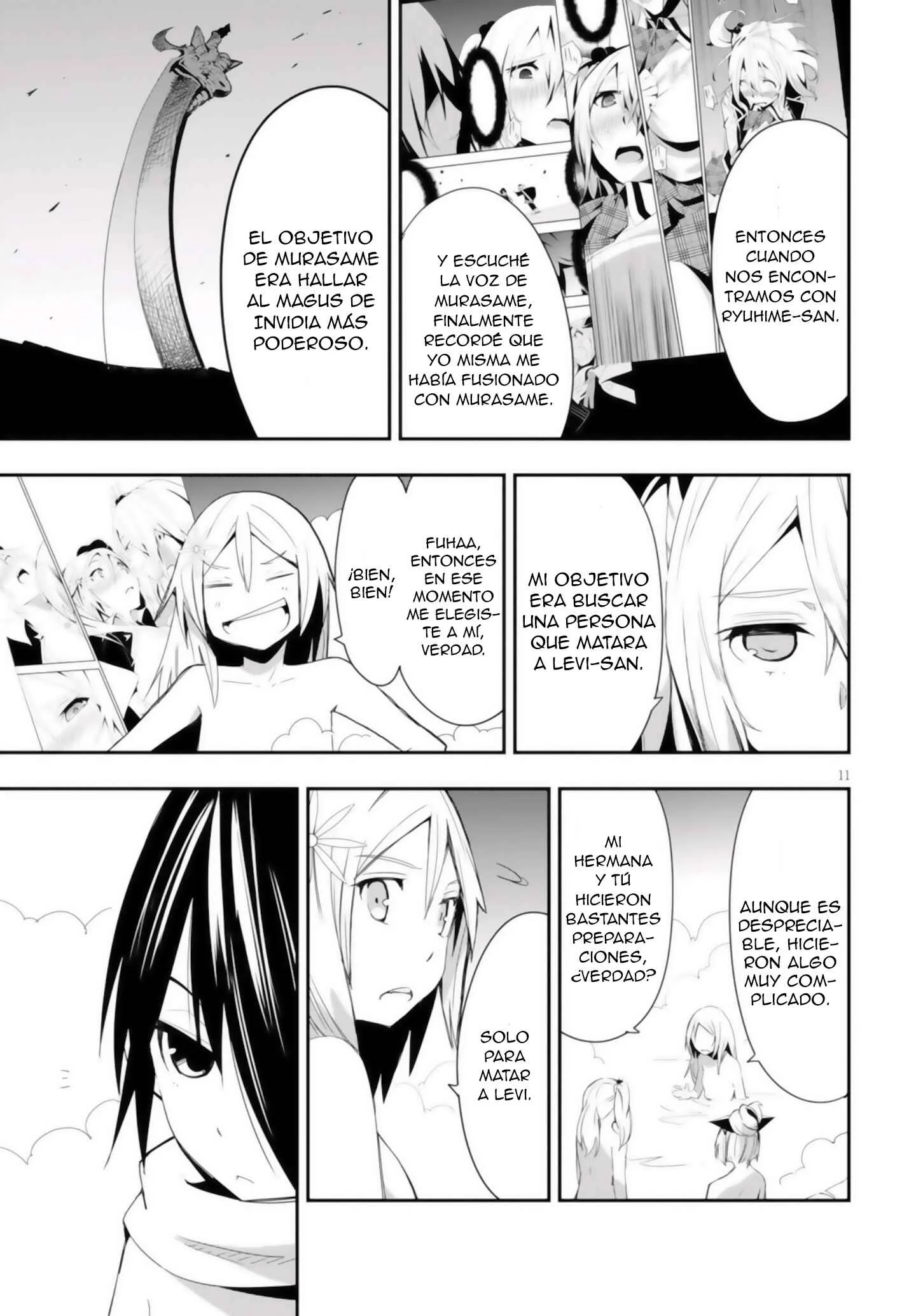 Trinity Seven: Levi Ninden Capítulo 14: Parte 14: El Regreso de la Ninja - Page 9