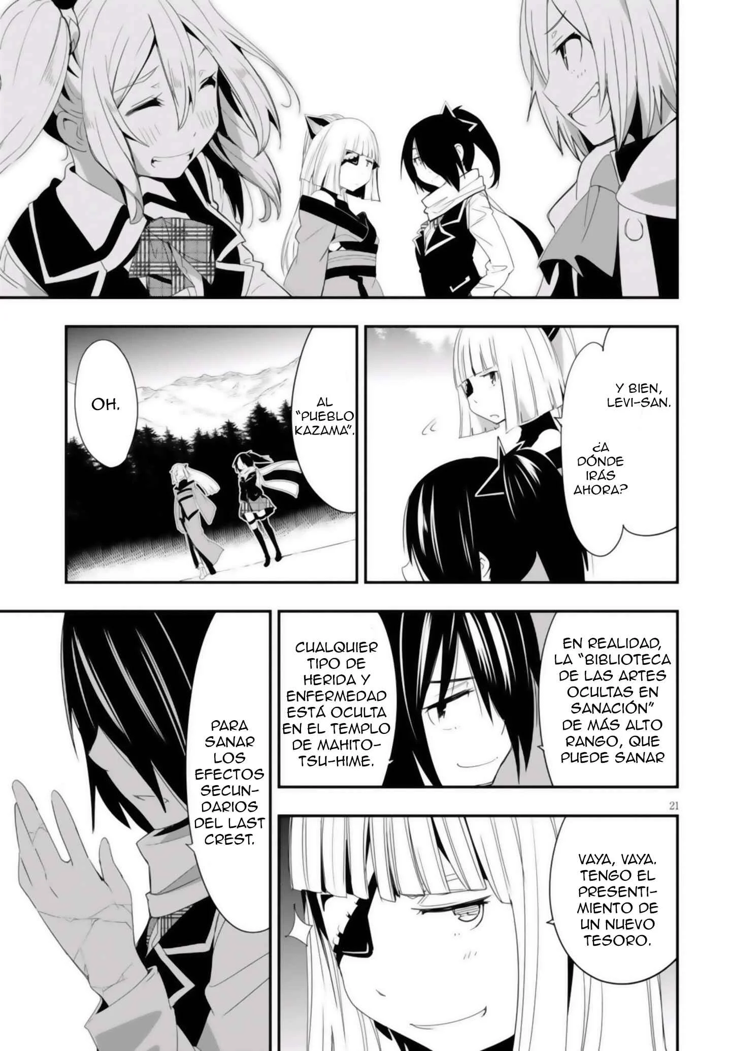 Trinity Seven: Levi Ninden Capítulo 14: Parte 14: El Regreso de la Ninja - Page 19