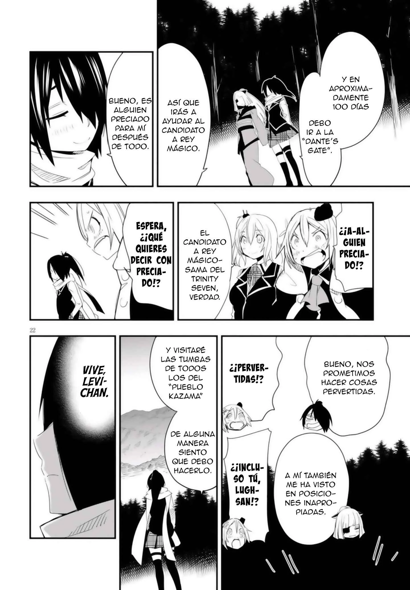 Trinity Seven: Levi Ninden Capítulo 14: Parte 14: El Regreso de la Ninja - Page 20