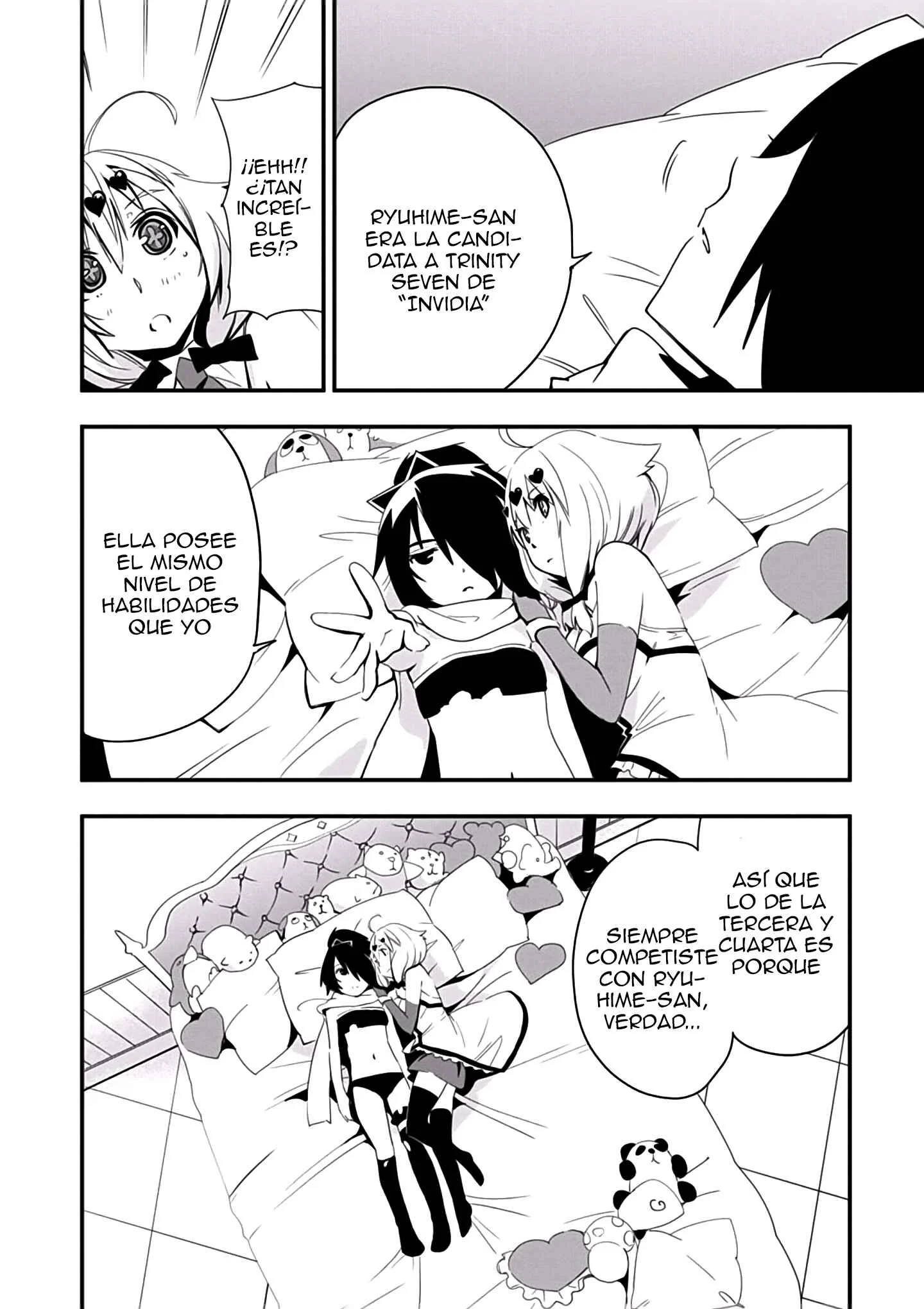 Trinity Seven: Levi Ninden Capítulo 3: Parte 3: La Coalición de Las Magas - Page 17