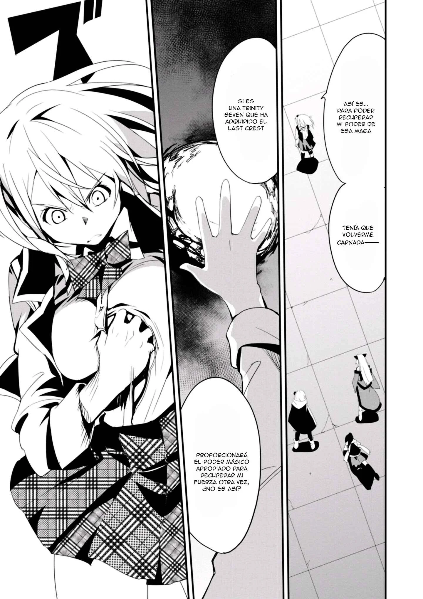 Trinity Seven: Levi Ninden Capítulo 4: Parte 4: La Supresión de la Amenaza Demoniaca - Page 32