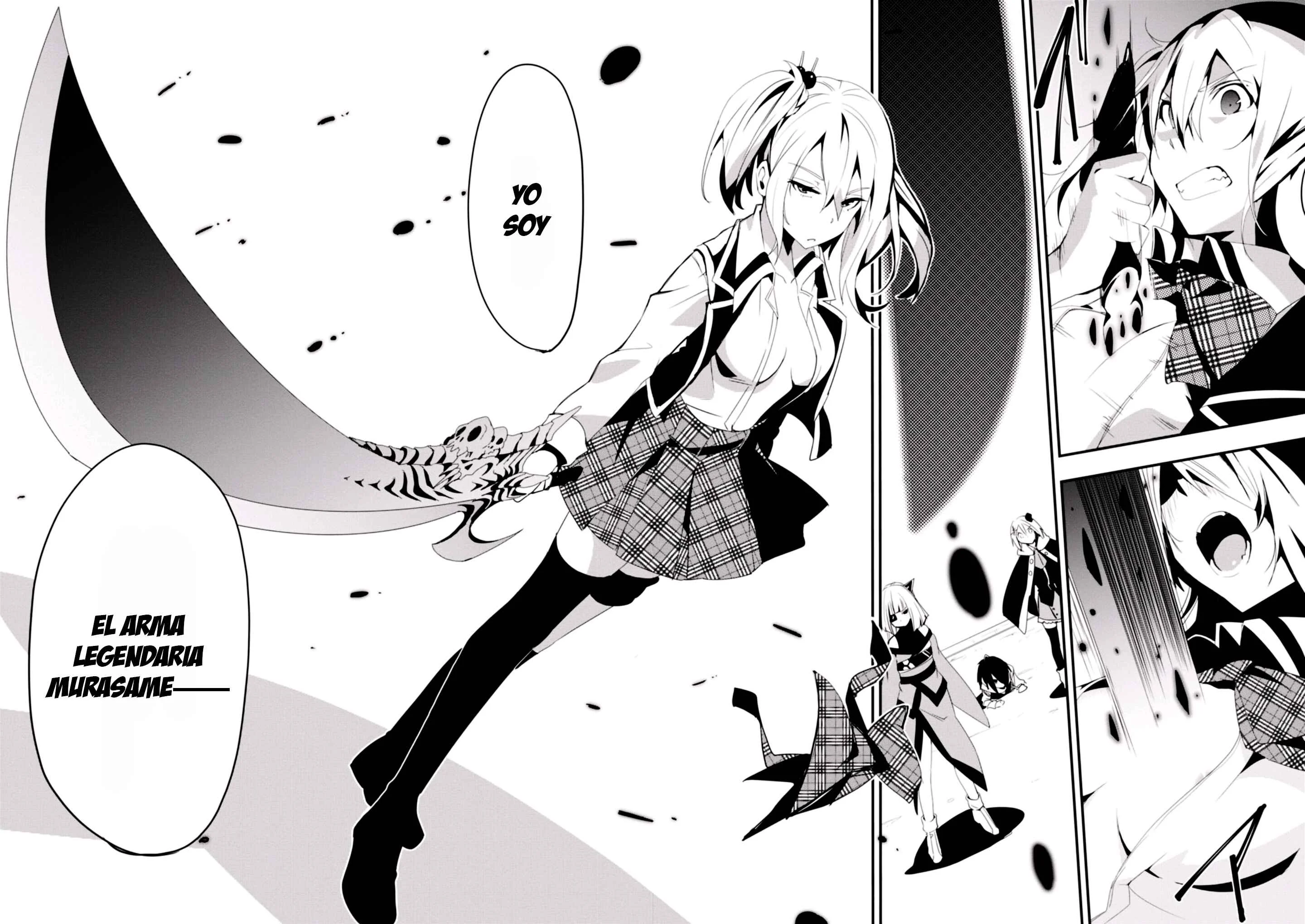 Trinity Seven: Levi Ninden Capítulo 4: Parte 4: La Supresión de la Amenaza Demoniaca - Page 33