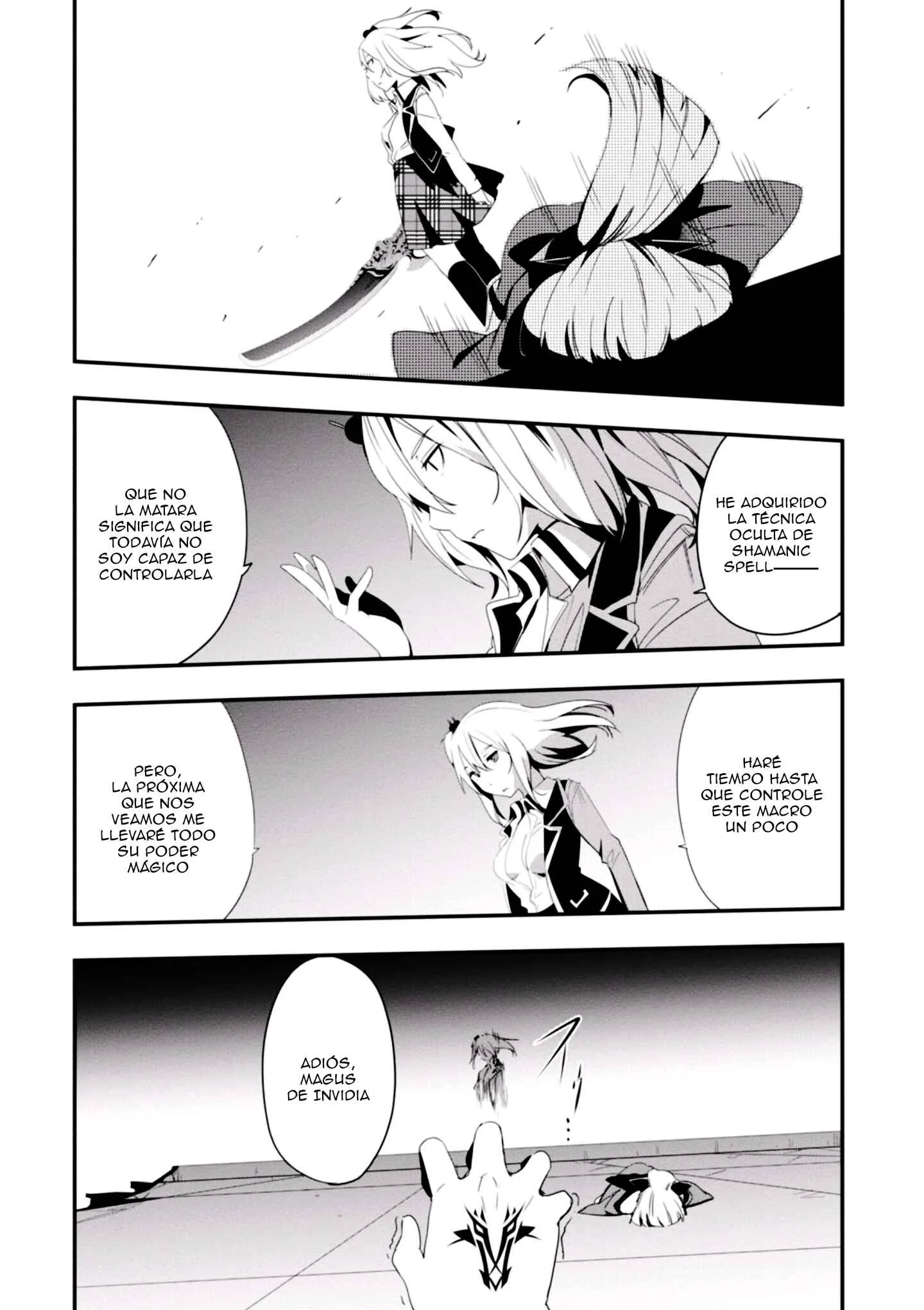 Trinity Seven: Levi Ninden Capítulo 4: Parte 4: La Supresión de la Amenaza Demoniaca - Page 37