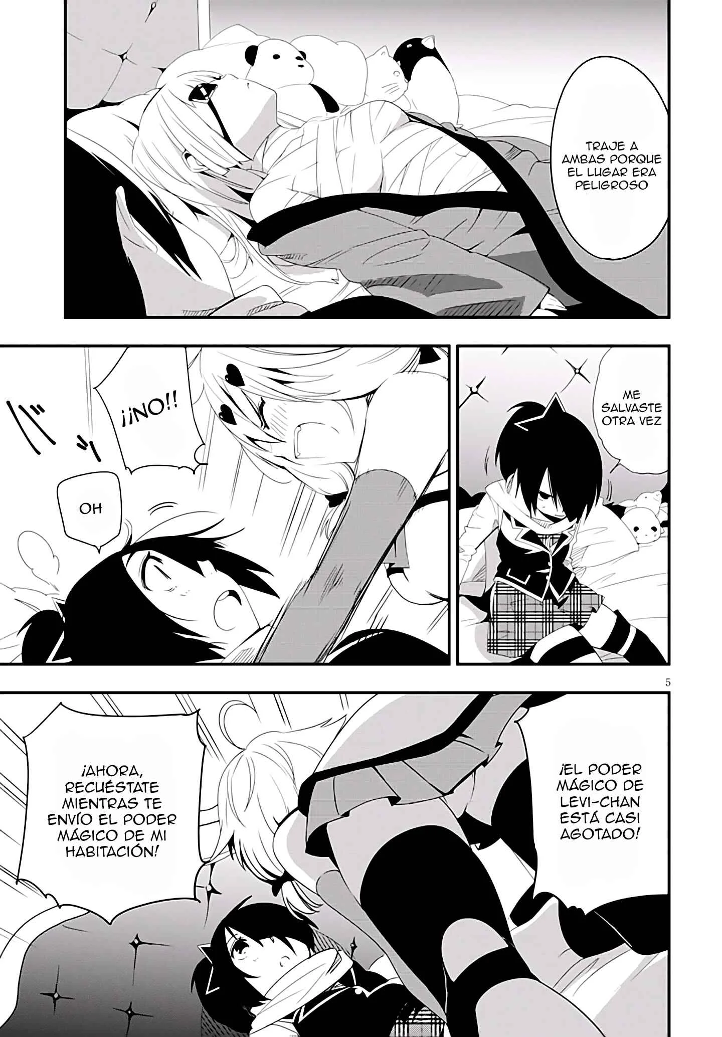 Trinity Seven: Levi Ninden Capítulo 5: Parte 5: El Pasado de la Ninja Primera Parte - Page 4