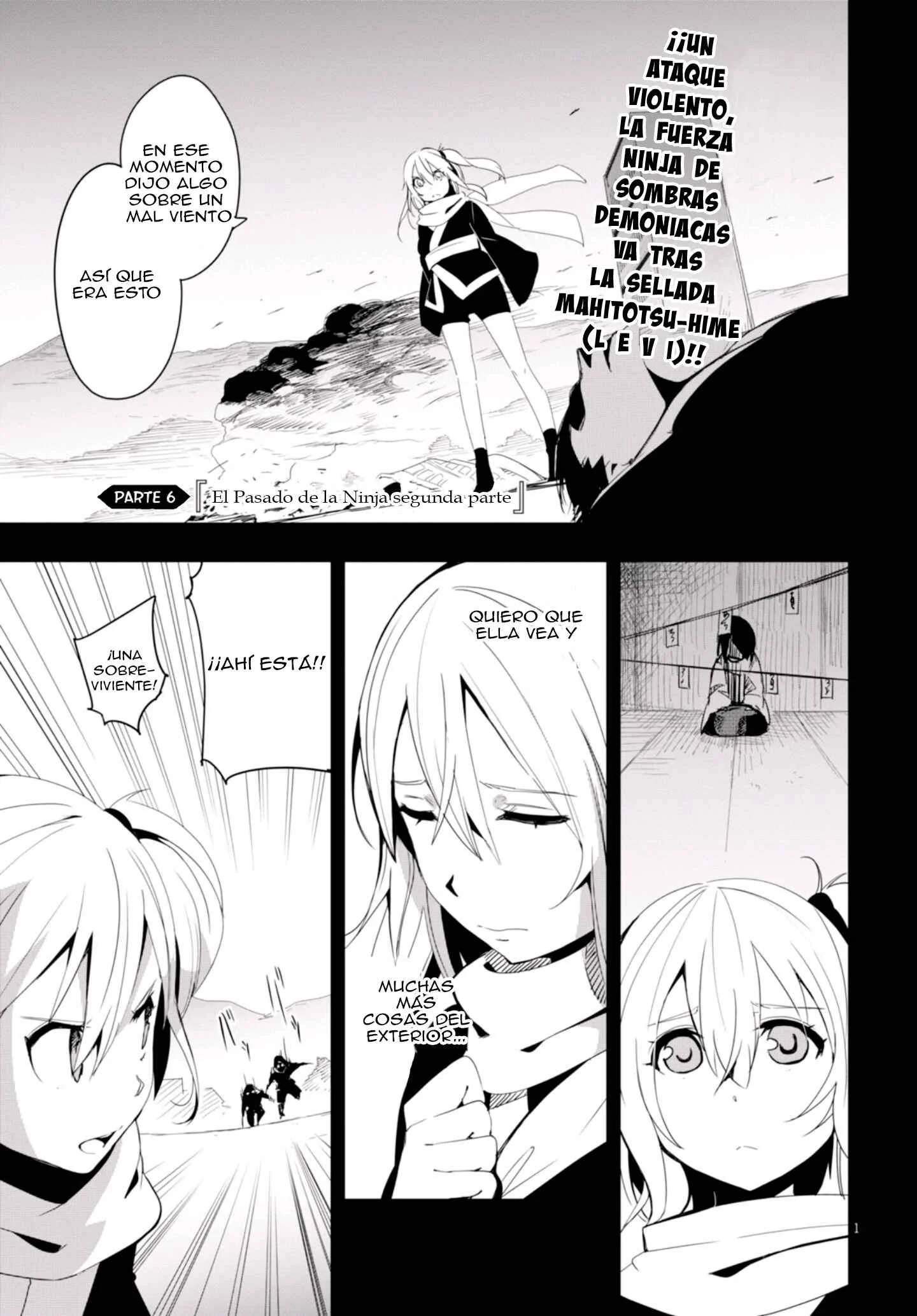 Trinity Seven: Levi Ninden Capítulo 6: Parte 6: El Pasado de la Ninja Segunda Parte - Page 1