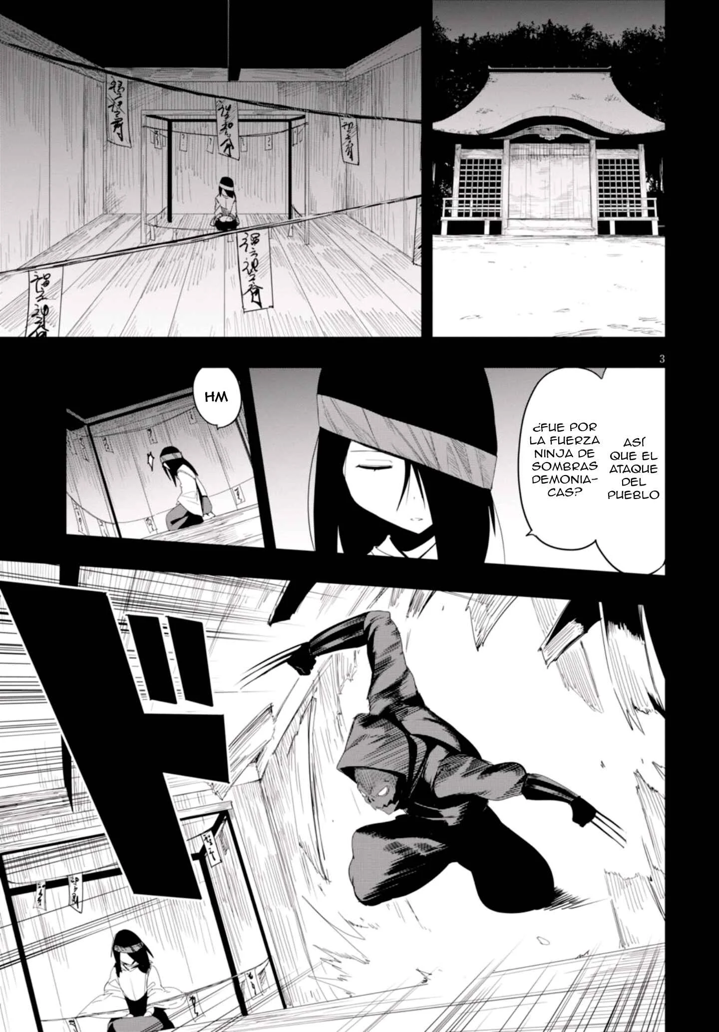 Trinity Seven: Levi Ninden Capítulo 6: Parte 6: El Pasado de la Ninja Segunda Parte - Page 3