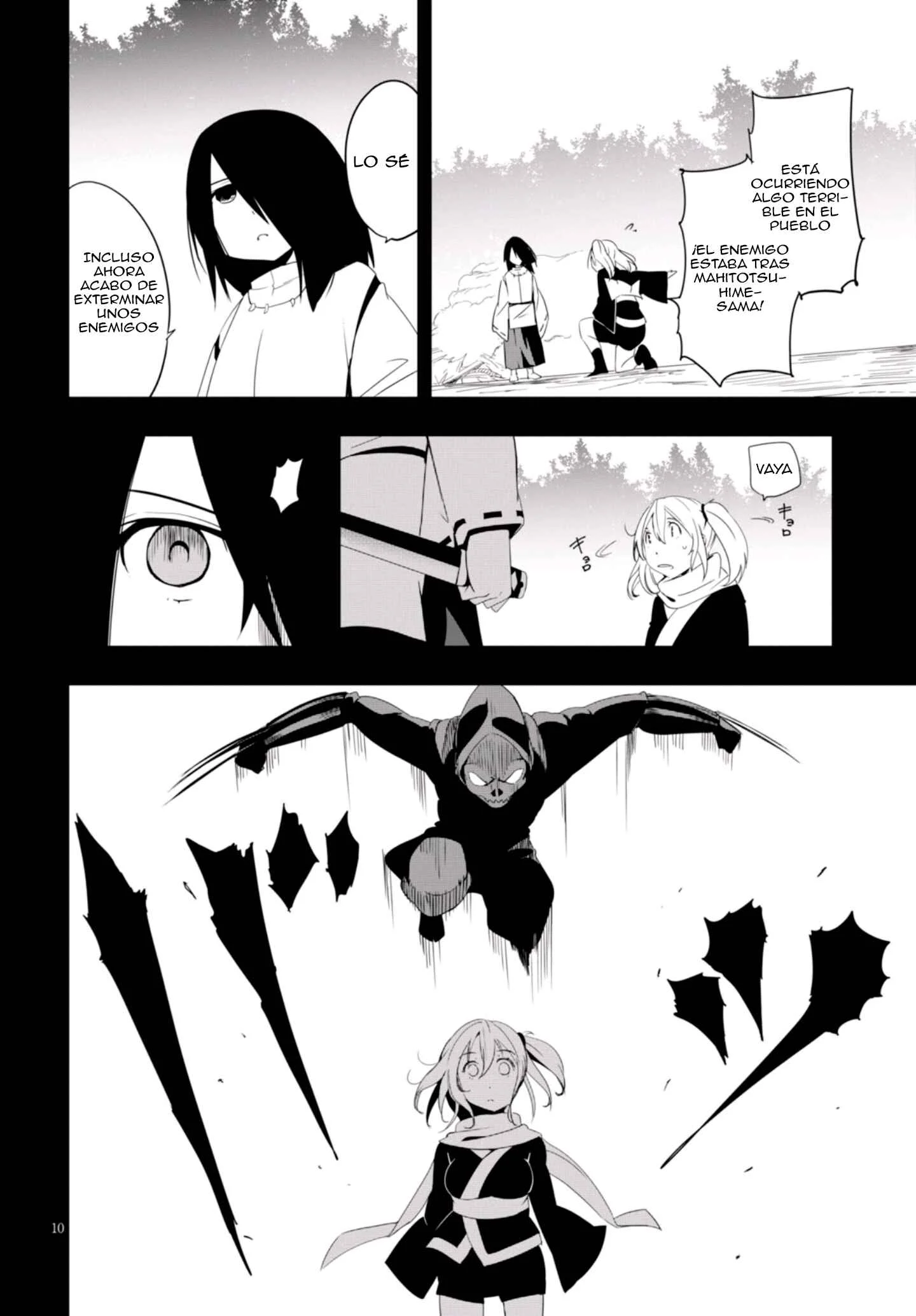 Trinity Seven: Levi Ninden Capítulo 6: Parte 6: El Pasado de la Ninja Segunda Parte - Page 10