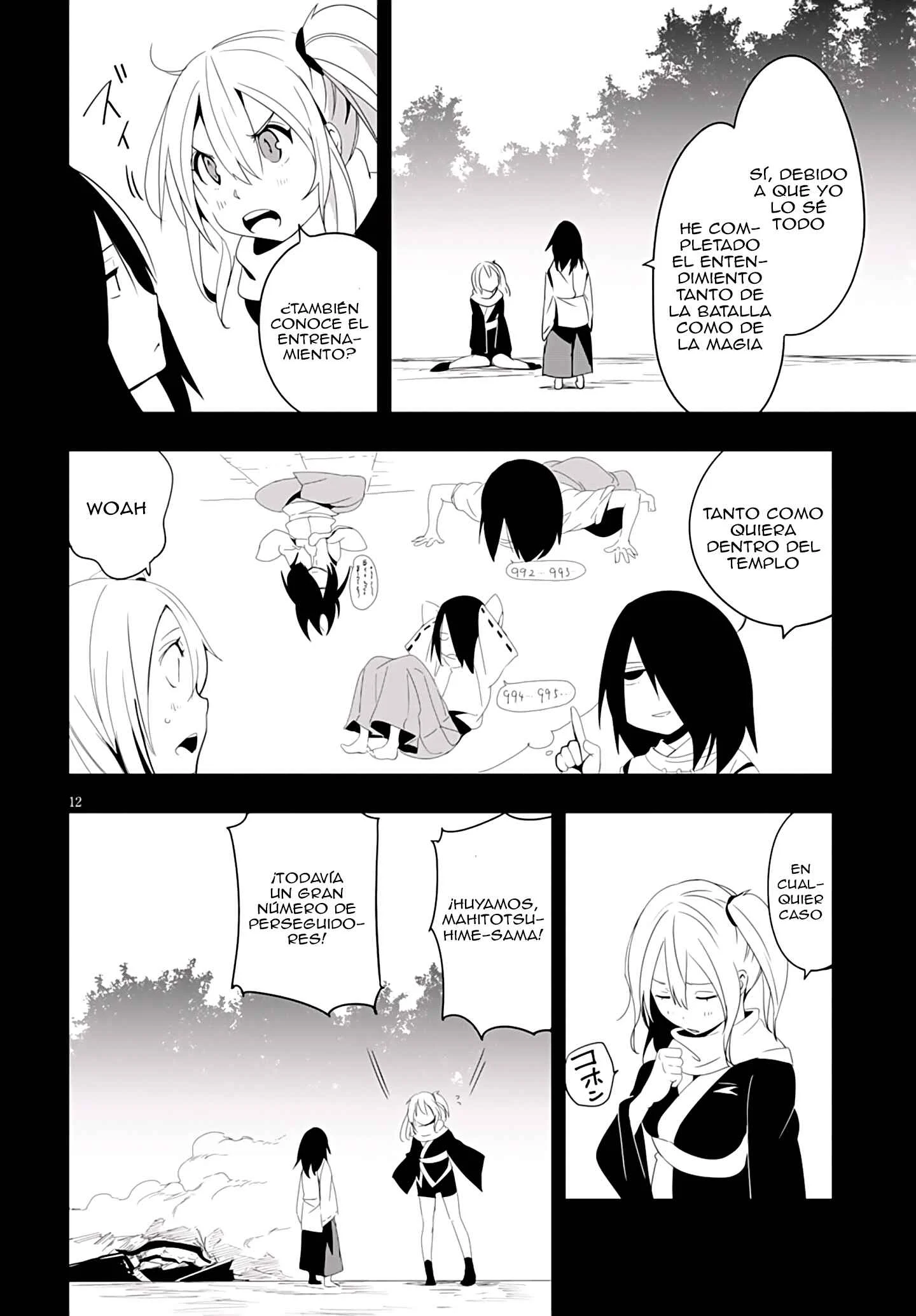 Trinity Seven: Levi Ninden Capítulo 6: Parte 6: El Pasado de la Ninja Segunda Parte - Page 12