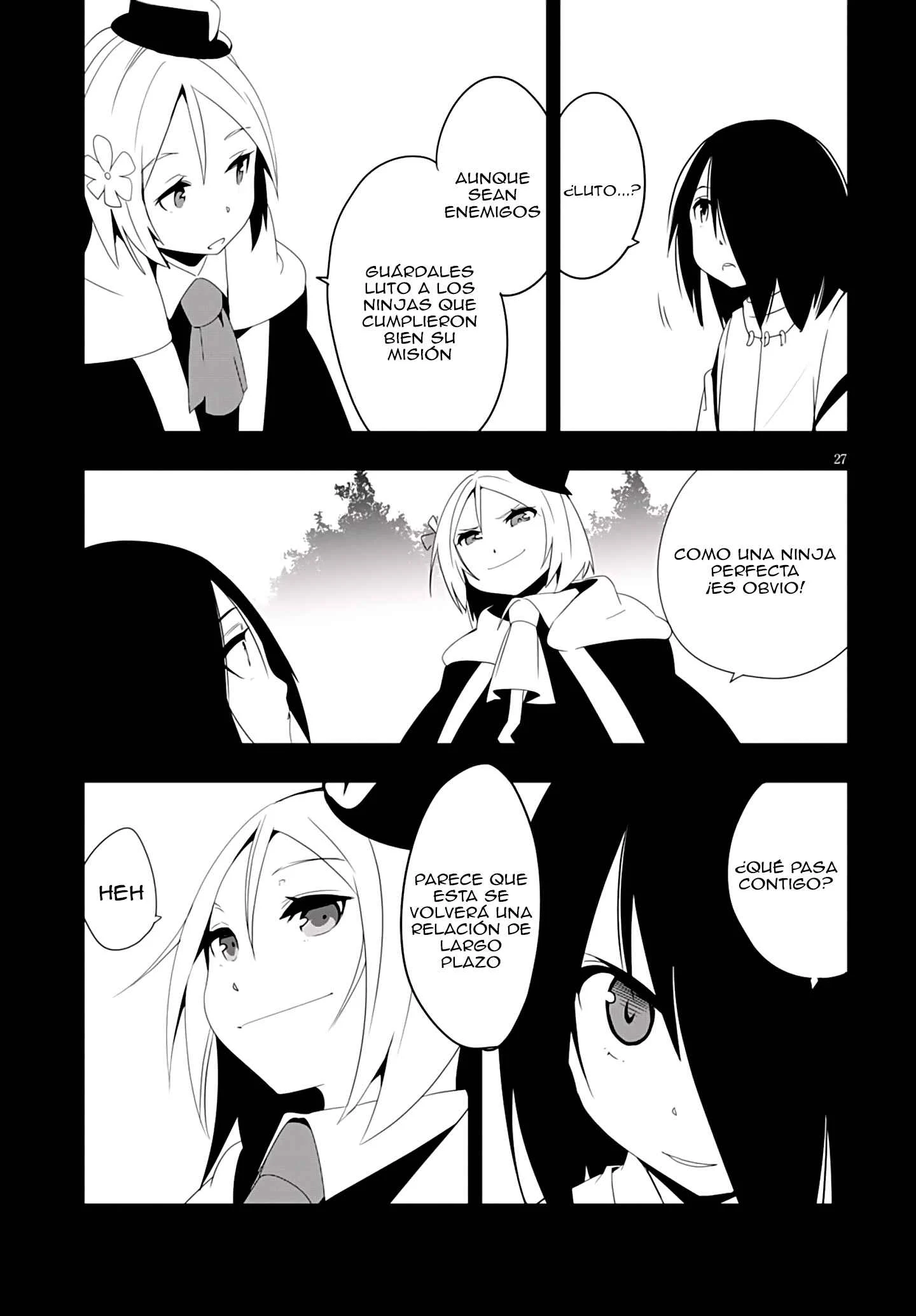 Trinity Seven: Levi Ninden Capítulo 6: Parte 6: El Pasado de la Ninja Segunda Parte - Page 27