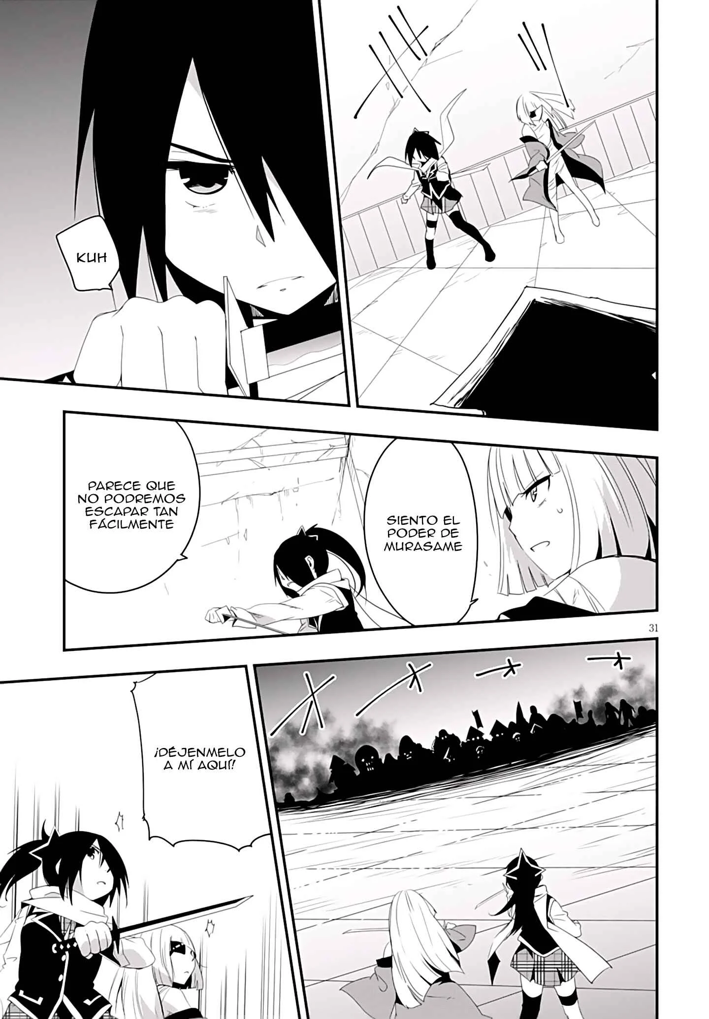 Trinity Seven: Levi Ninden Capítulo 6: Parte 6: El Pasado de la Ninja Segunda Parte - Page 31