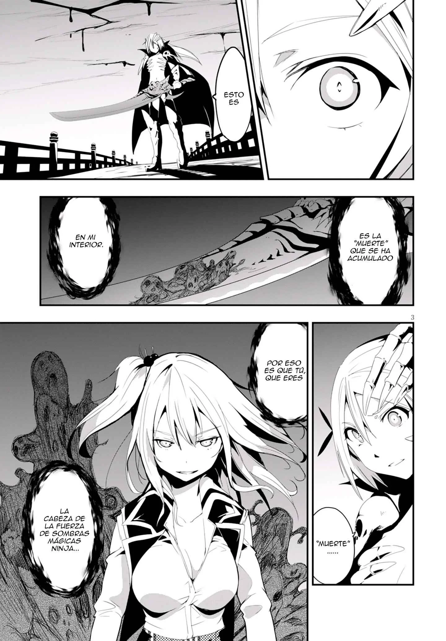Trinity Seven: Levi Ninden Capítulo 8: Parte 8: Combate Mortal de Chicas Espadachinas - Page 1