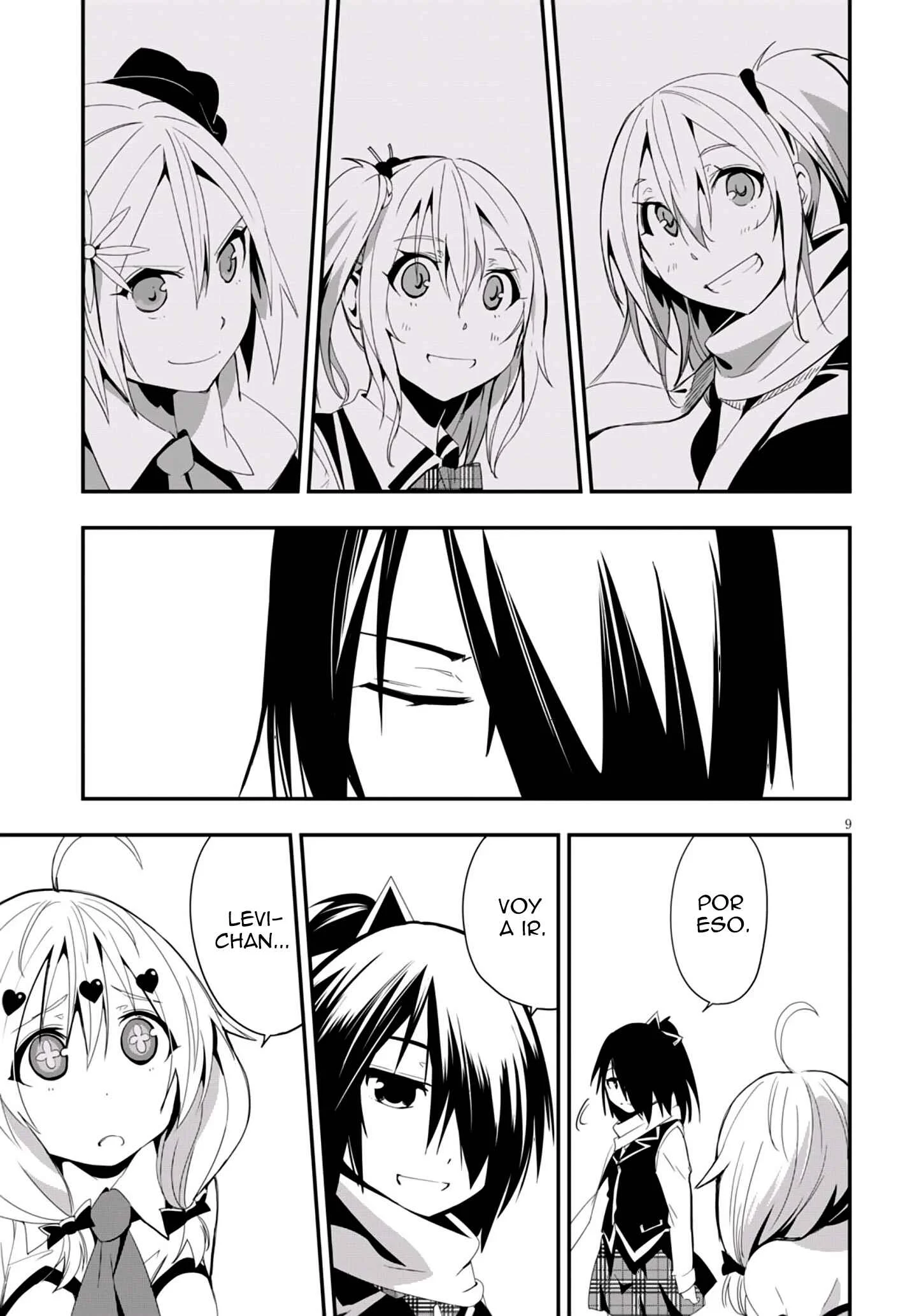 Trinity Seven: Levi Ninden Capítulo 8: Parte 8: Combate Mortal de Chicas Espadachinas - Page 7