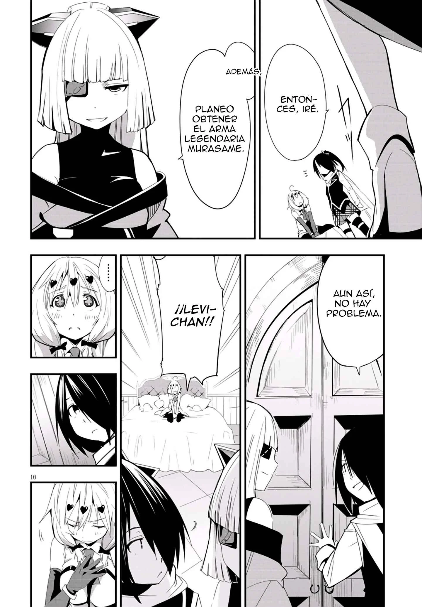 Trinity Seven: Levi Ninden Capítulo 8: Parte 8: Combate Mortal de Chicas Espadachinas - Page 8